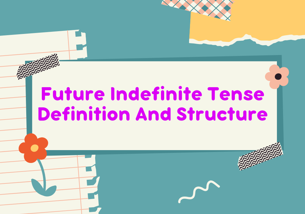 Read more about the article Future Indefinite Tense Definition And Structure